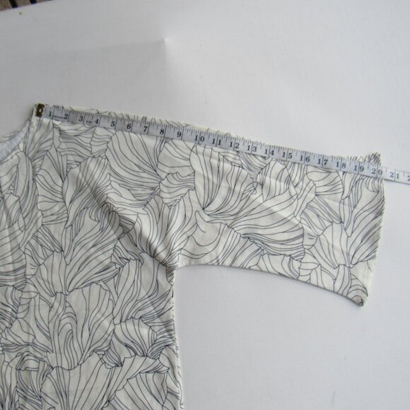 SHEIN Women's Unity Refreshing & Comfortable 3/4 Sleeve Printed Blouse Size L - Picture 8 of 8